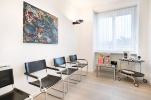 Warteraum vom Vasektomie Kompetenz-Standort Zürich